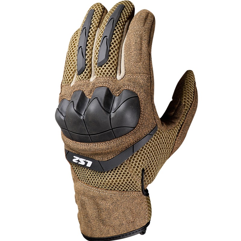 GUANTES LS2 KUBRA BROWN