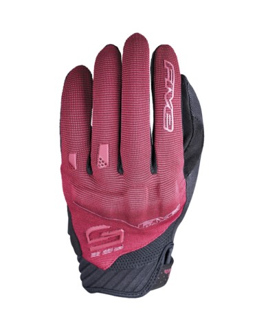 GUANTES FIVE RS3 EVO LADY BURGUNDY