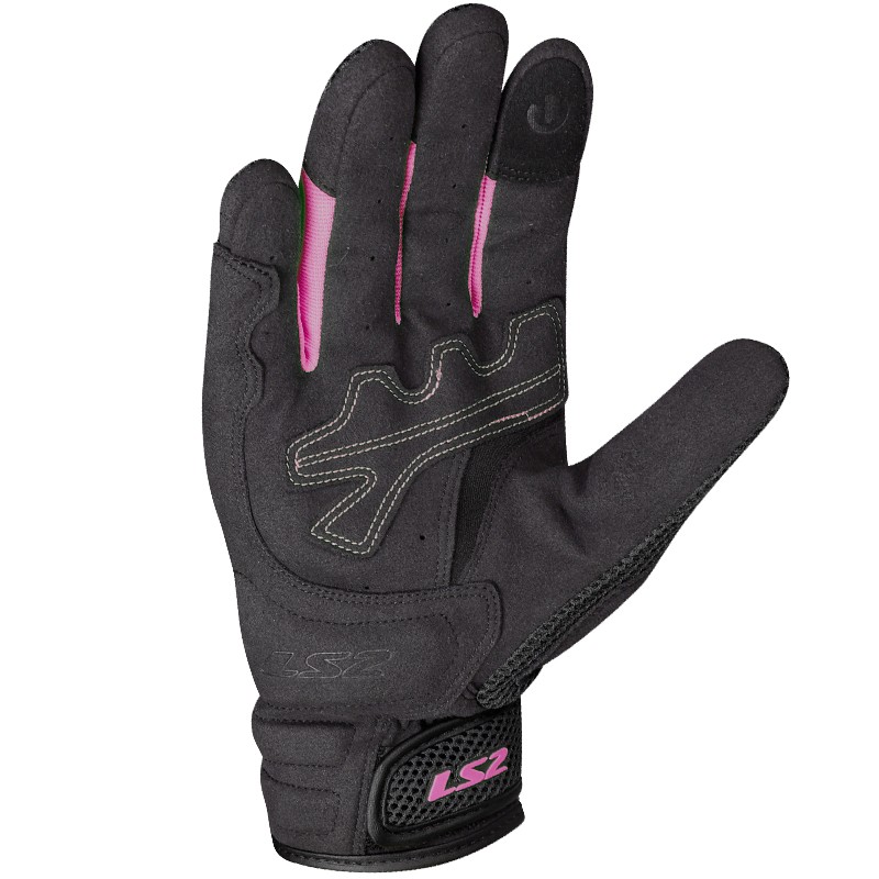 GUANTES LS2 KUBRA LADY BLACK/PURPLE