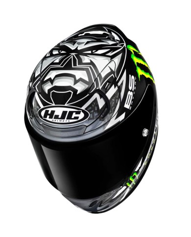 CASCO HJC RPHA 12 QUARTARARO REPLICA BLACK