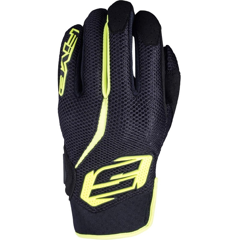 GUANTES FIVE RS5 AIR NEGRO/AMARILLO