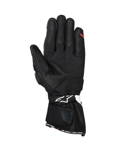 GUANTES ALPINESTARS SP-3 BLACK/WHITE/RED FLUO