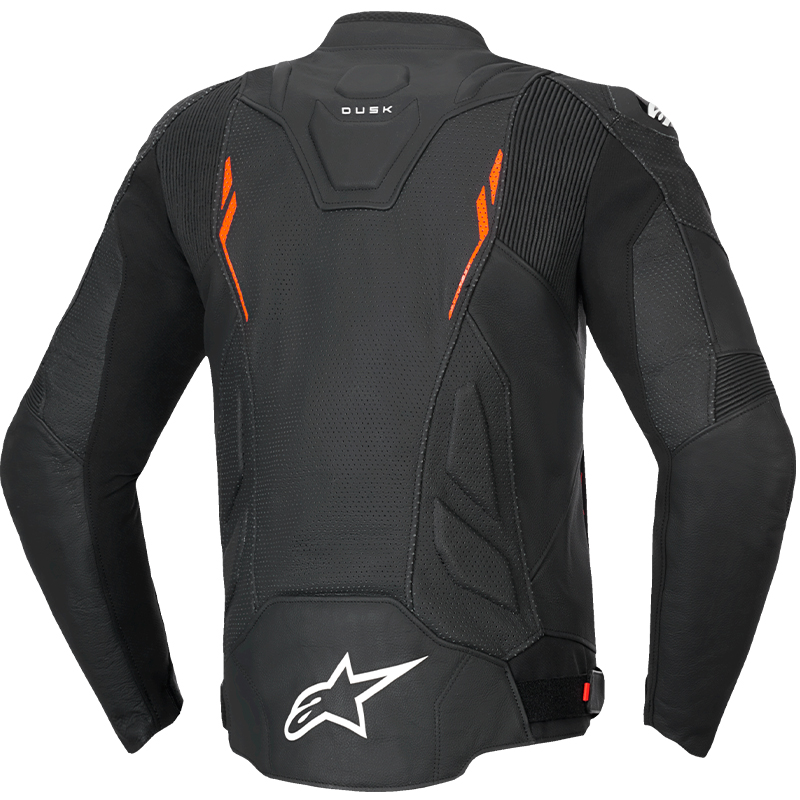 CHAQUETA ALPINESTARS DUSK AIRFLOW BLACK/RED FLUO