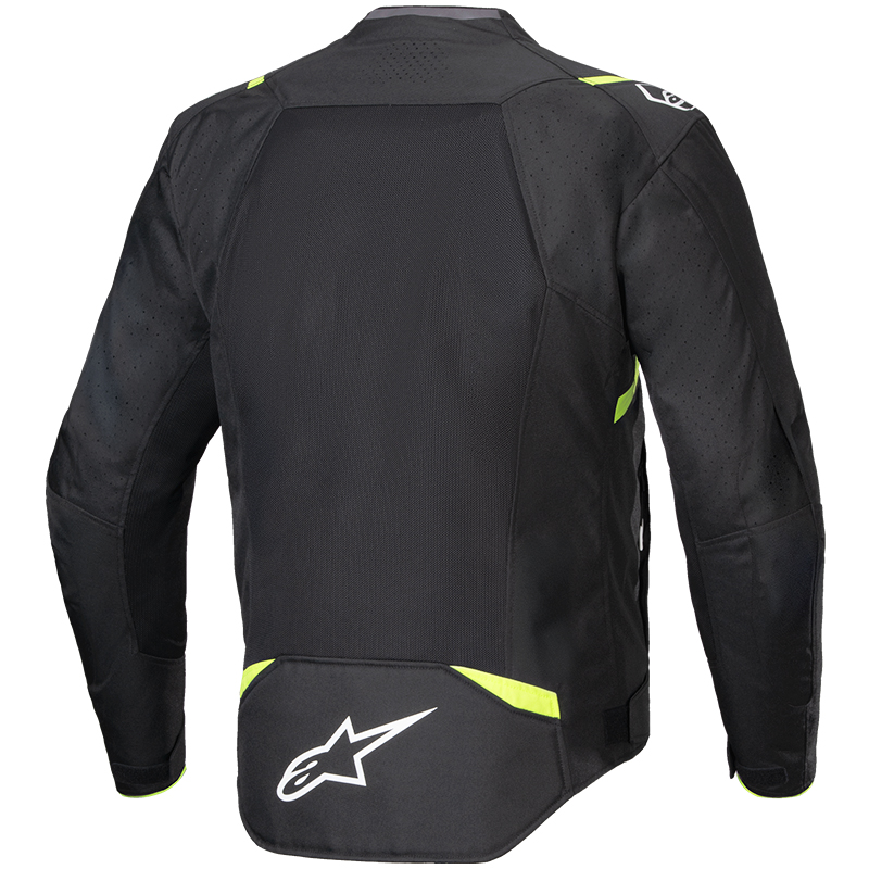 CHAQUETA ALPINESTARS T-SPS AIR V2 BLACK/YELLOW FLUO