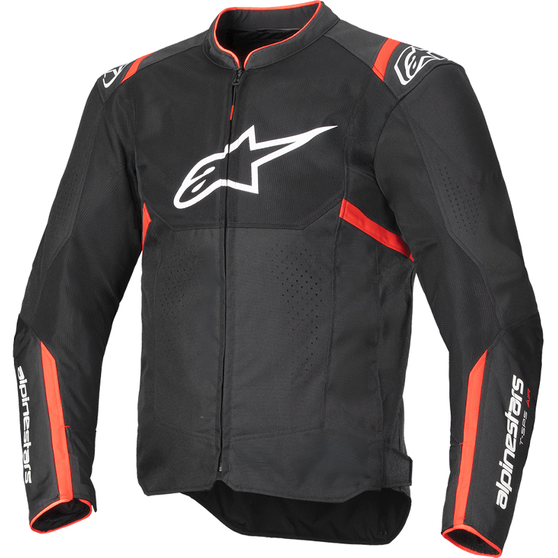 CHAQUETA ALPINESTARS T-SPS AIR V2 BLACK/RED FLUO