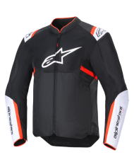 CHAQUETA ALPINESTARS T-SPS AIR V2 BLACK/WHITE/RED FLUO