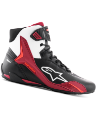 ZAPATILLAS ALPINESTARS FASTER-4 BLACK/WHITE/DARK RED