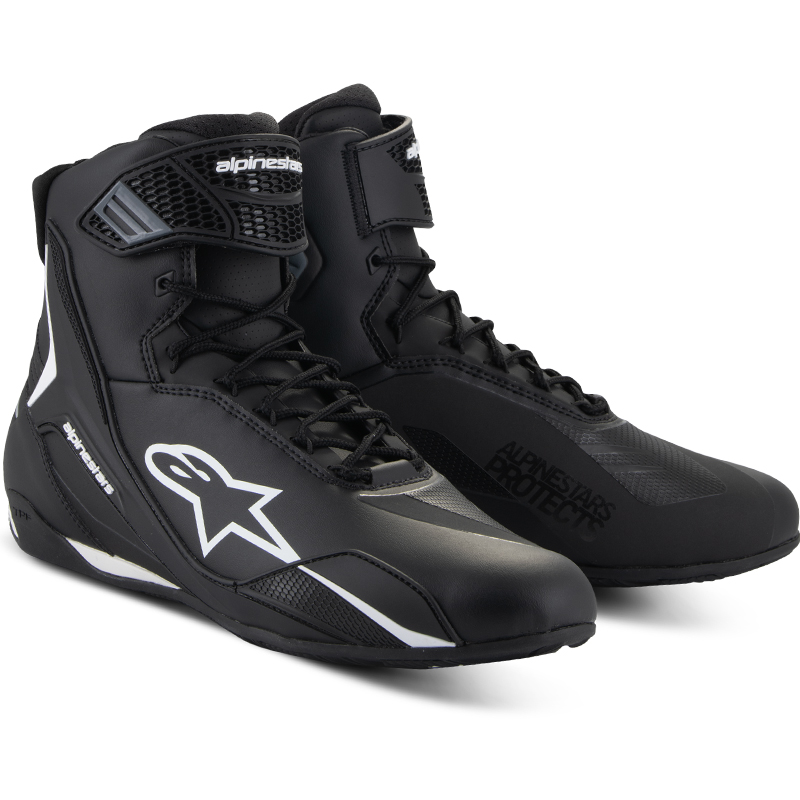 ZAPATILLAS ALPINESTARS FASTER-4 BLACK/WHITE