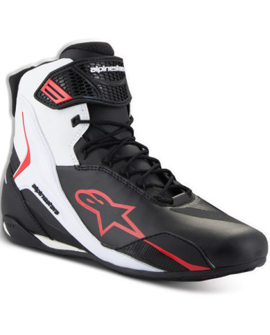 ZAPATILLAS ALPINESTARS FASTER-4 BLACK/WHITE/RED
