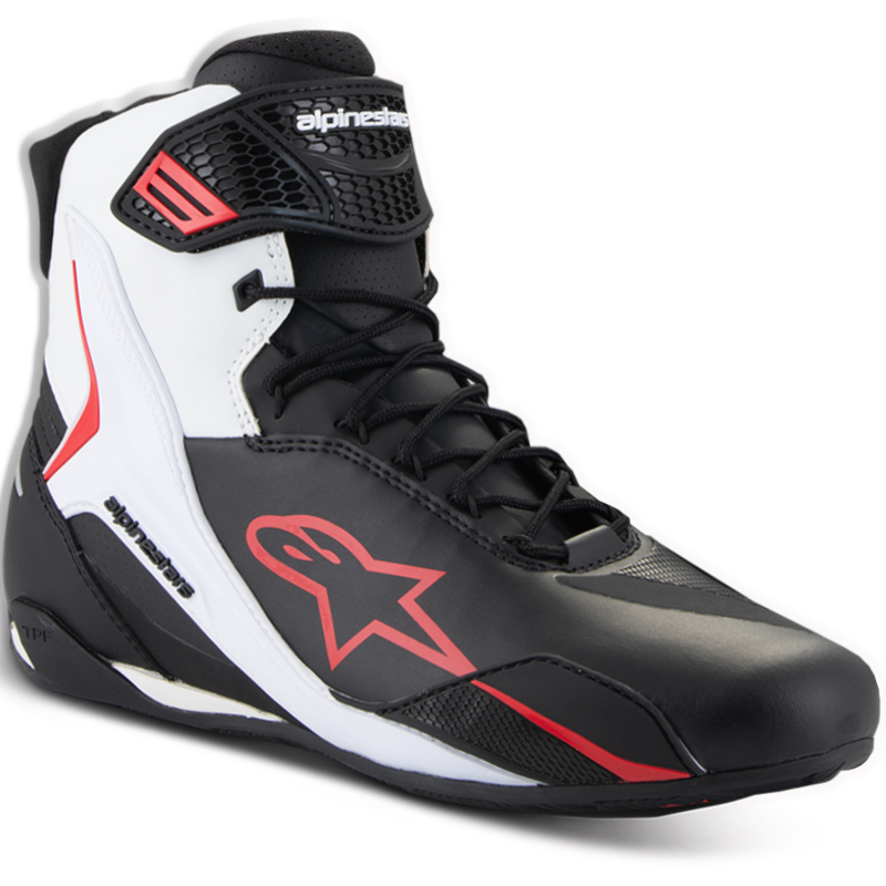 ZAPATILLAS ALPINESTARS FASTER-4 BLACK/WHITE/RED