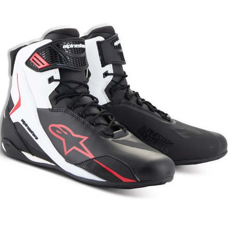 ZAPATILLAS ALPINESTARS FASTER-4 BLACK/WHITE/RED