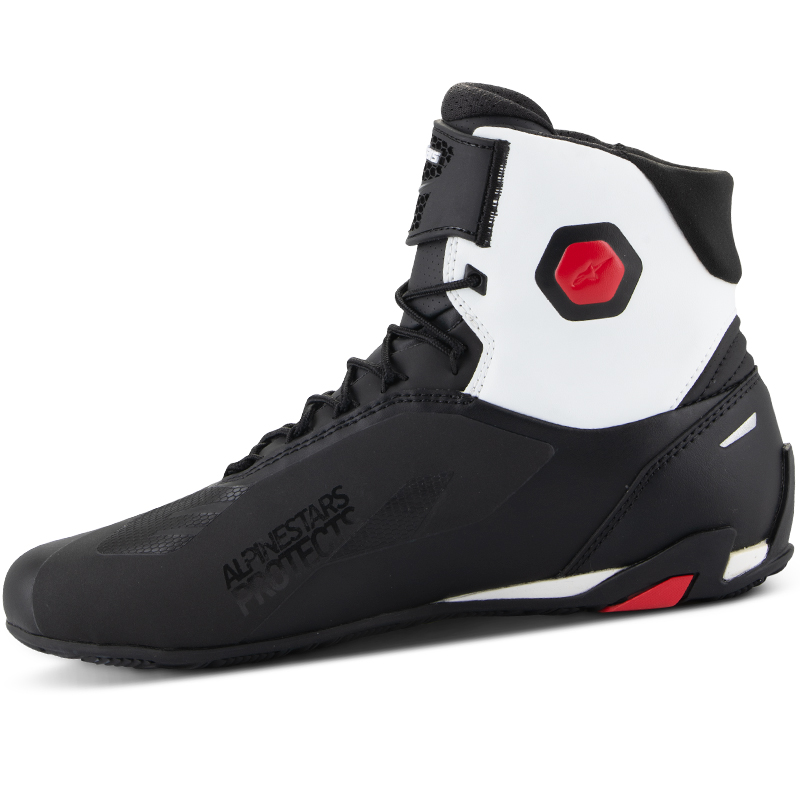 ZAPATILLAS ALPINESTARS FASTER-4 BLACK/WHITE/RED
