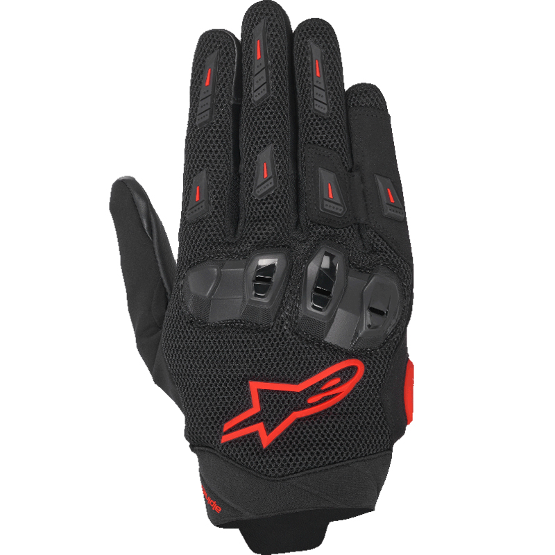 GUANTES ALPINESTARS SP X 5 AIR BLACK/RED FLUO