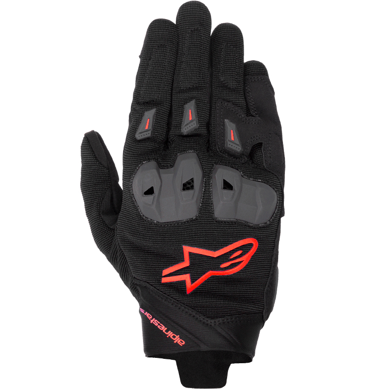 GUANTES ALPINESTARS SP X 1 BLACK/RED FLUO