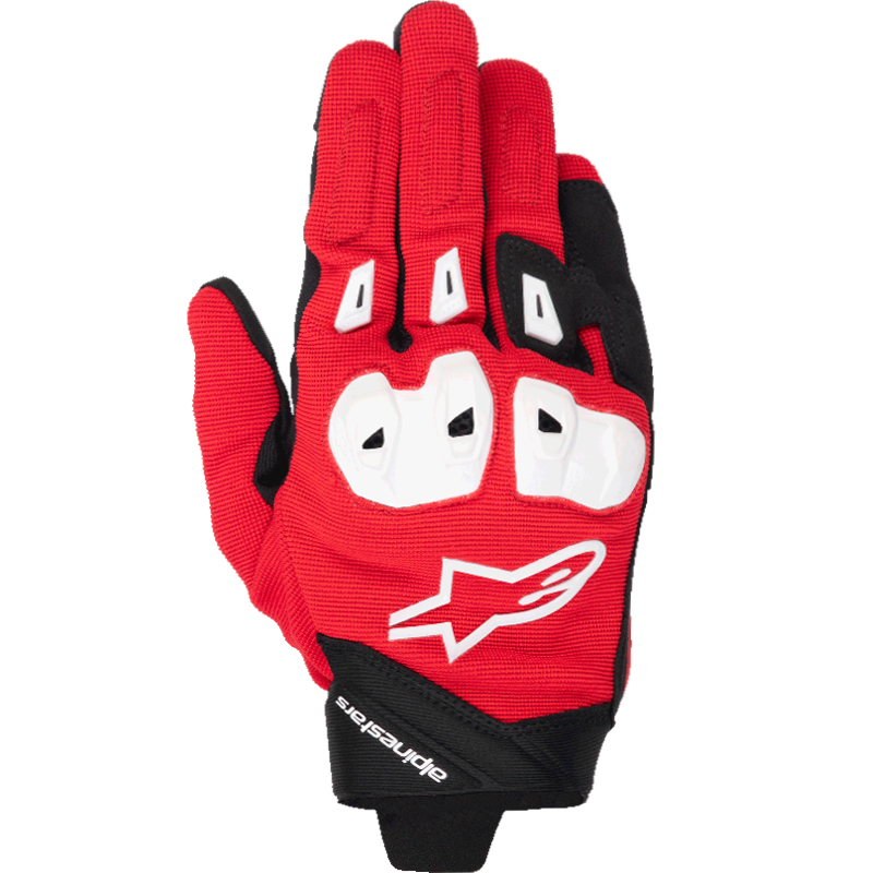 GUANTES ALPINESTARS SP X 1 BRIGHT RED/BLACK/WHITE