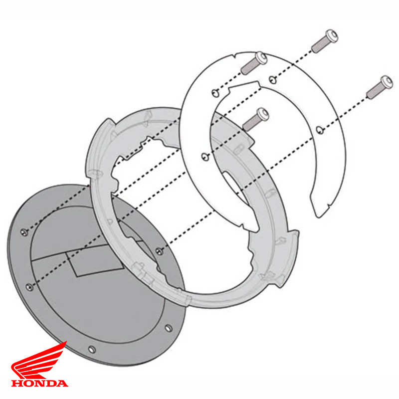ADAPTADOR GIVI PARA BOLSAS TANKLOCK BF30
