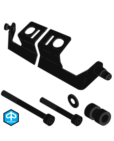 FIJACION ANTIRROBO SHAD LOCK PIAGGIO MP3 (TAMAÑO 5)