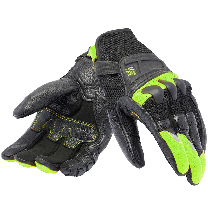 GUANTES DAINESE X-RIDE 2 ERGO-TEK NEGRO/AMARILLO-FLUOR