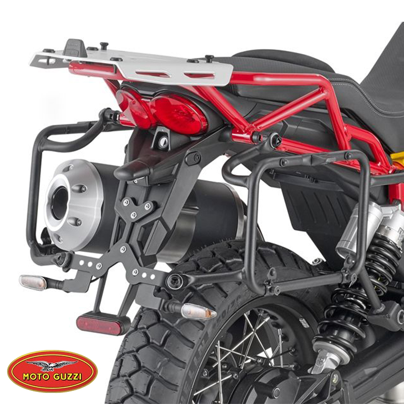 KIT DE FIJACION MALETAS LATERALES GIVI PLOR8203MK MOTO GUZZI V85 TT