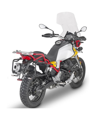 KIT DE FIJACION MALETAS LATERALES GIVI PLOR8203MK MOTO GUZZI V85 TT