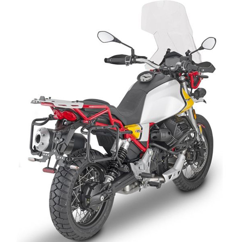 KIT DE FIJACION MALETAS LATERALES GIVI PLOR8203MK MOTO GUZZI V85 TT