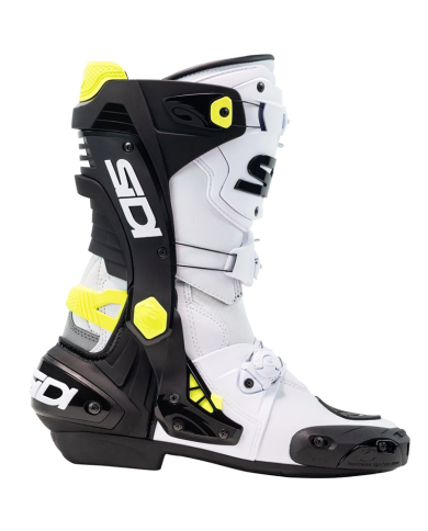 BOTAS SIDI REX WHITE/BLACK/YELLOW