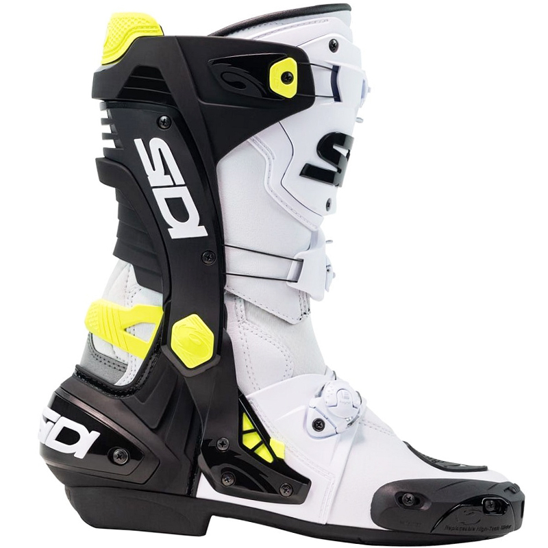 BOTAS SIDI REX WHITE/BLACK/YELLOW