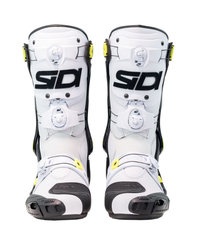 BOTAS SIDI REX WHITE/BLACK/YELLOW