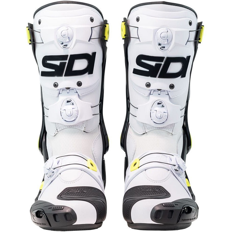 BOTAS SIDI REX WHITE/BLACK/YELLOW