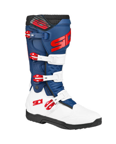 BOTAS SIDI X POWER SC WHITE/BLUE/RED