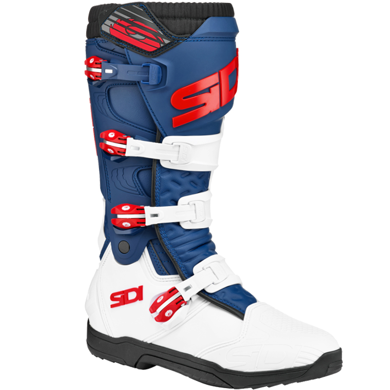 BOTAS SIDI X POWER SC WHITE/BLUE/RED