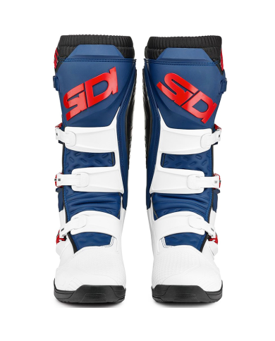 BOTAS SIDI X POWER SC WHITE/BLUE/RED