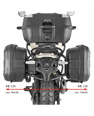 PACK DE MALETAS GIVI TREKKER LITE TRK35BNPACK2 MONOKEY GREY