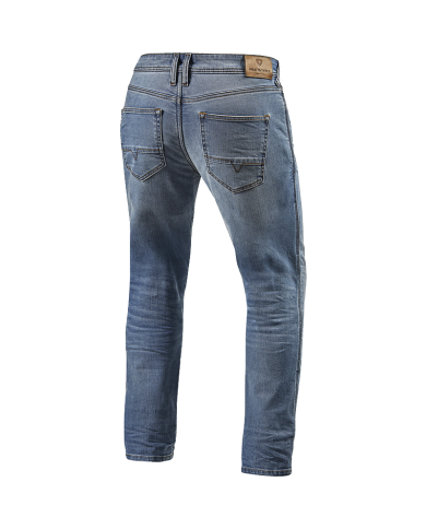 PANTALONES VAQUEROS REVIT BRENTWOOD SF AZUL CLARO GASTADO