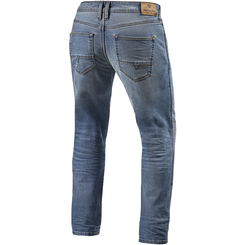 PANTALONES VAQUEROS REVIT BRENTWOOD SF AZUL CLARO GASTADO