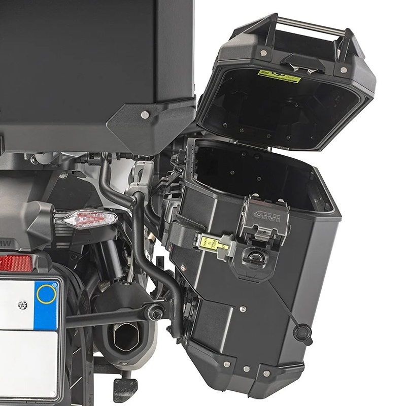 MALETA GIVI TREKKER OUTBACK EVO SMART 33 BLACK LINE OBKEVS33BR DERECHA