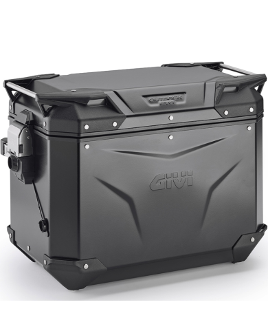MALETA GIVI TREKKER OUTBACK EVO SMART 48 BLACK LINE OBKEV48BR DERECHA
