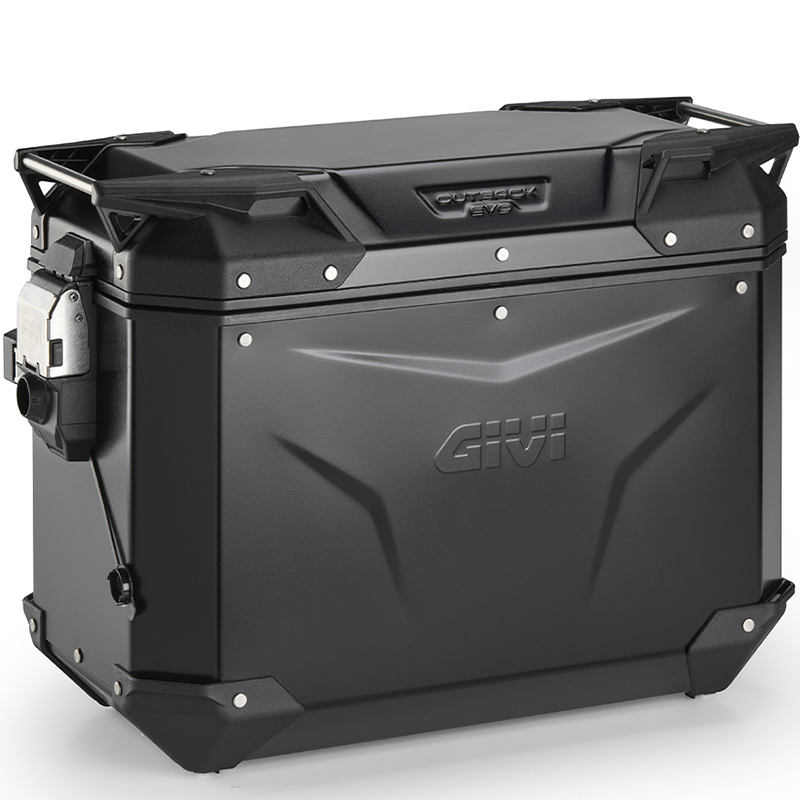 MALETA GIVI TREKKER OUTBACK EVO SMART 37 BLACK LINE OBKEVS37BR DERECHA