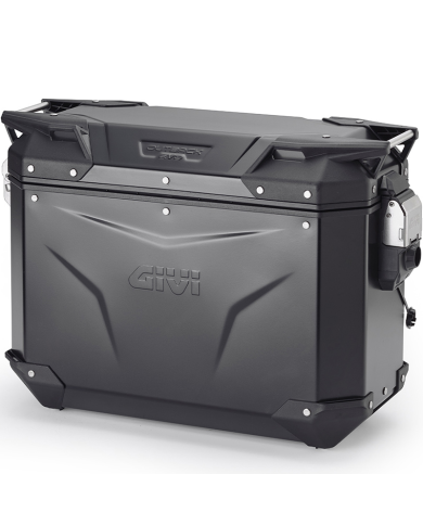 MALETA GIVI TREKKER OUTBACK EVO SMART 37 BLACK LINE OBKEV37BL IZQUIERDA