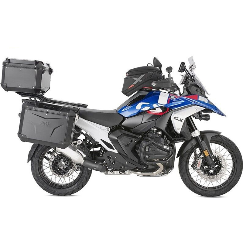 MALETA GIVI TREKKER OUTBACK EVO SMART 37 BLACK LINE OBKEV37BL IZQUIERDA