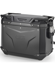 MALETA GIVI TREKKER OUTBACK EVO SMART 44 BLACK LINE OBKEV44BL IZQUIERDA
