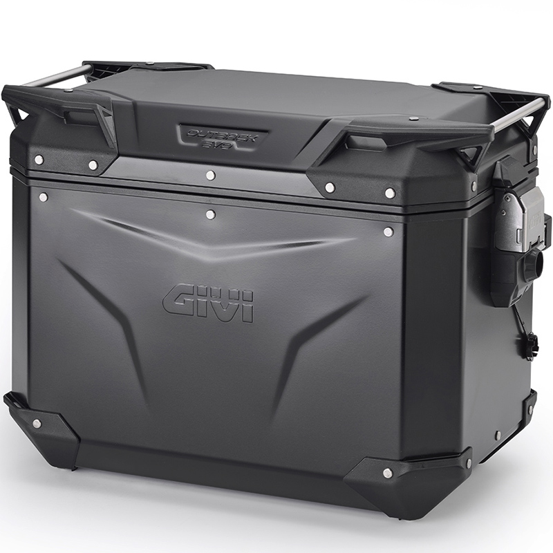MALETA GIVI TREKKER OUTBACK EVO SMART 48 BLACK LINE OBKEV48BL IZQUIERDA