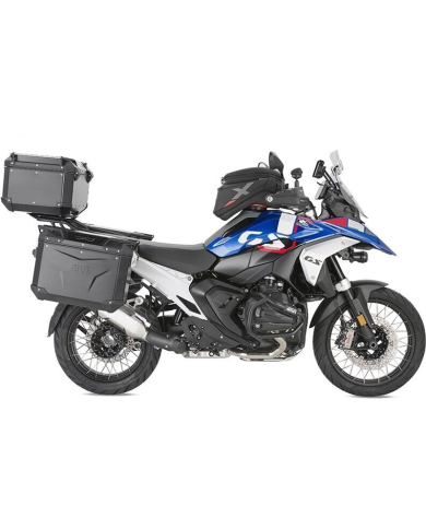 MALETA GIVI TREKKER OUTBACK EVO SMART 48 BLACK LINE OBKEV48BL IZQUIERDA