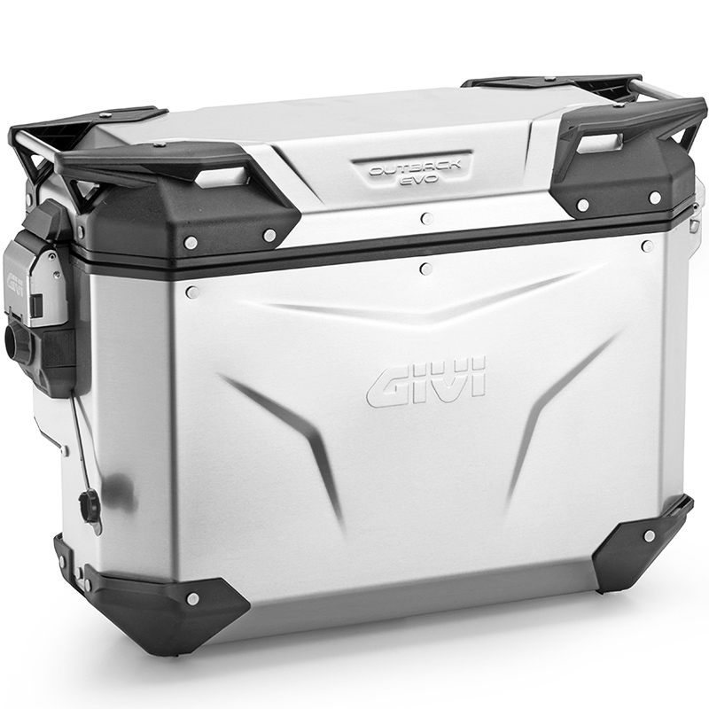 MALETA GIVI TREKKER OUTBACK EVO SMART 33 ANODIZED OBKEVS33AAR DERECHA