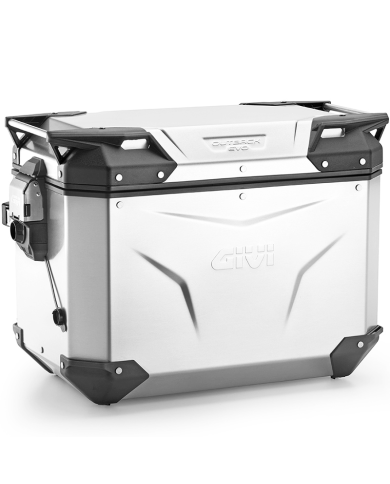 MALETA GIVI TREKKER OUTBACK EVO SMART 44 ANODIZED OBKEV44AAR DERECHA