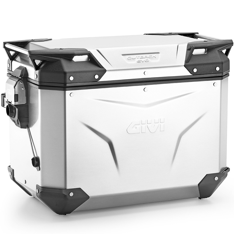 MALETA GIVI TREKKER OUTBACK EVO SMART 48 ANODIZED OBKEV48AAR DERECHA