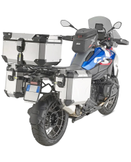 MALETA GIVI TREKKER OUTBACK EVO SMART 37 ANODIZED OBKEV37AAL IZQUIERDA