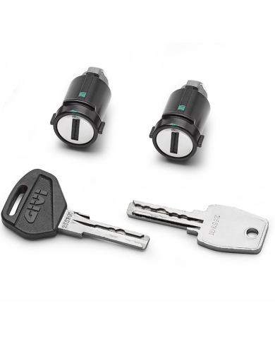 JUEGO BOMBINES PARA 2 MALETAS GIVI SMART SECURITY LOCK SLR102