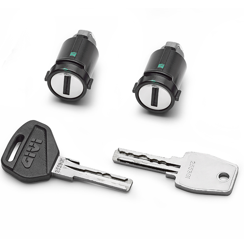 JUEGO BOMBINES PARA 2 MALETAS GIVI SMART SECURITY LOCK SLR102