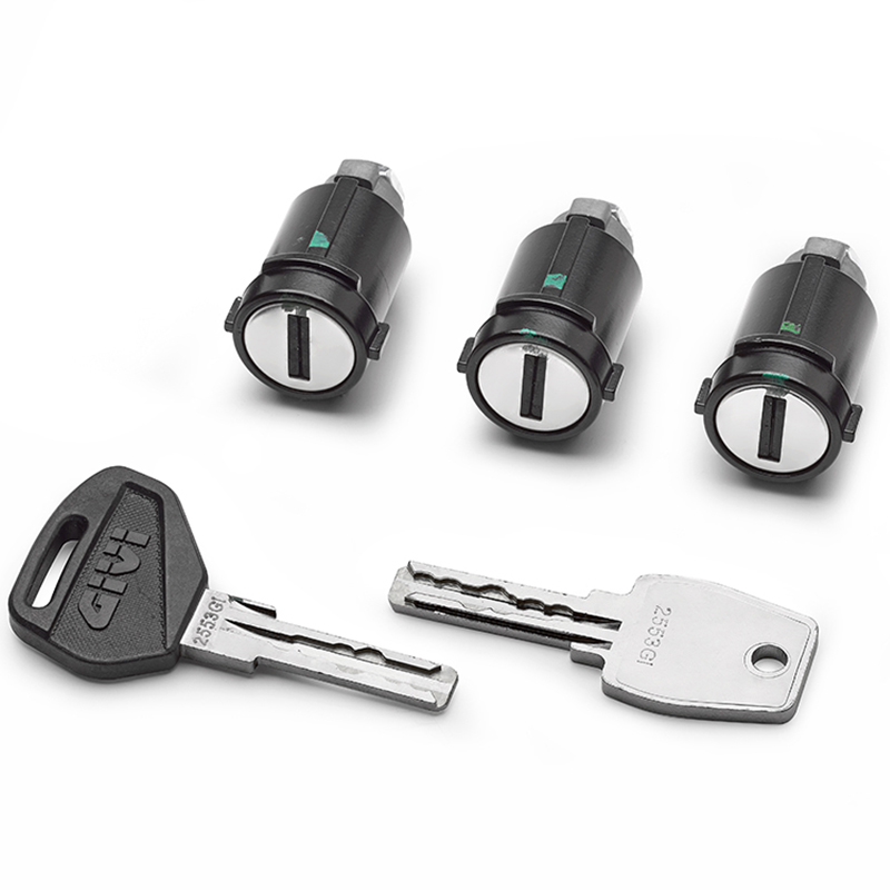 JUEGO BOMBINES PARA 3 MALETAS GIVI SMART SECURITY LOCK SLR103